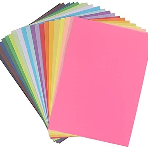 A4 coloured card