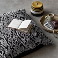 Aztec Knit Floor Cushion