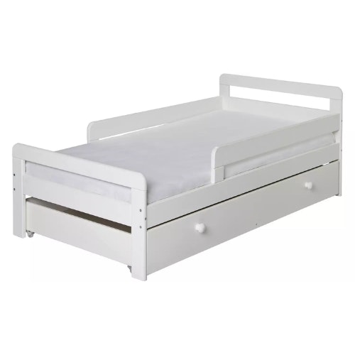 Habitat Ellis Toddler Bed Frame with Storage - White