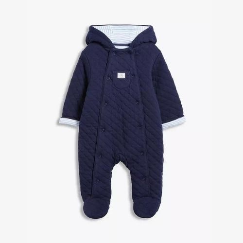 John Lewis & Partners Baby Quilt Wadded Pramsuit