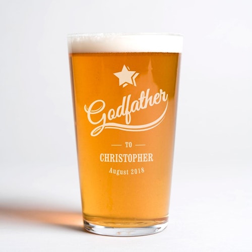 Personalised Pint Glass