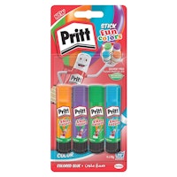 Pritt Rainbow Coloured Glue Sticks