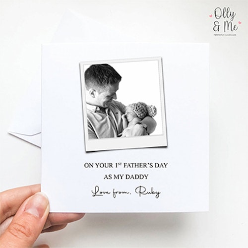 first fathers day card