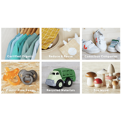 kidly eco baby section