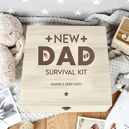 first fathers day survival box