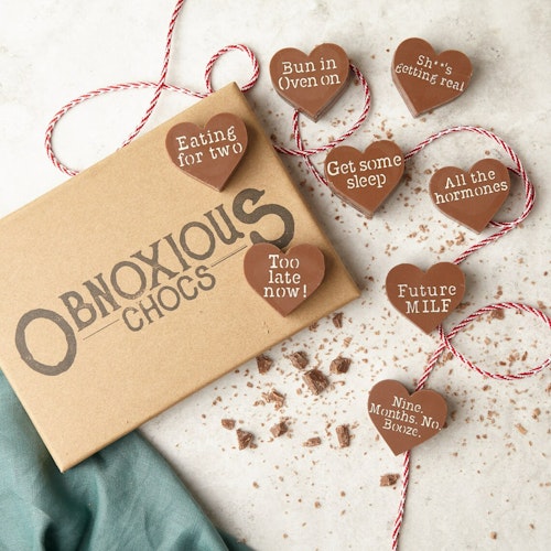 BagstockandBumble Funny Pregnancy Chocolates | Mum to Be Treats