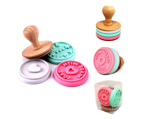 BestWayDigital Silicone Cookie Stamps