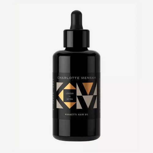 Black owned hair products CHARLOTTE MENSAH Manketti Hair Oil