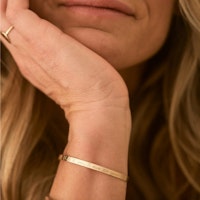 Merci Mamam Personalised Flat Bangle