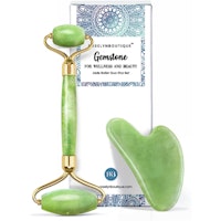 RoselynBoutique Jade Roller and Gua Sha Set