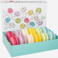 The Biscuiteers Rainbow Macarons