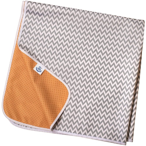 TotsAhoy! Non Slip Splash Mat for Under Highchair Floor Protector