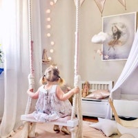 traditional indoor swing