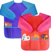 Amaza 2Pcs Kids Art Aprons