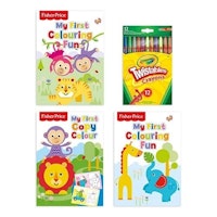 HAPPY TO BUY Set of Colouring Books