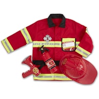 Melissa & Doug Fire Chief Role Play Costume Set