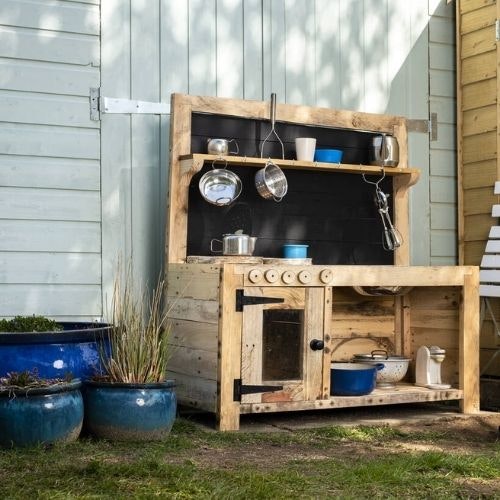 Children's Wooden Outdoor Mud Kitchen