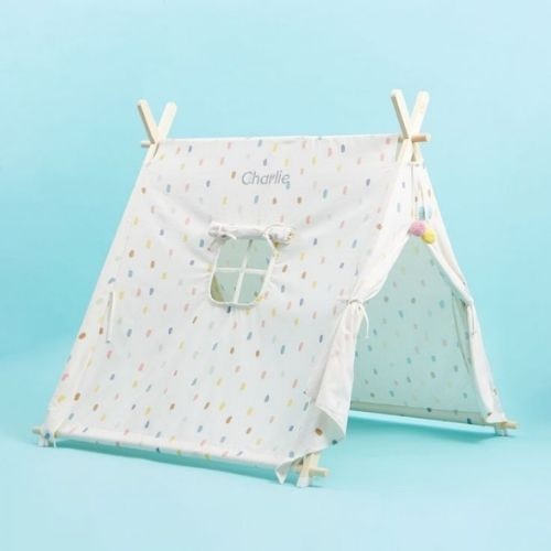 Personalised Children's Polka Dot Play Tent