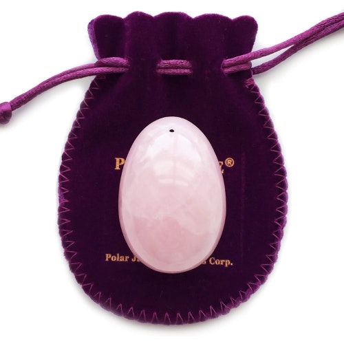 Yoni Egg of Rose Quartz
