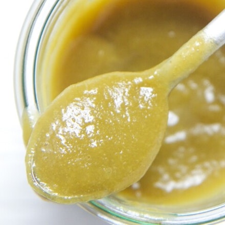 mango and kale puree mango and kale puree
