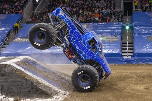 Blue Thunder Monster Truck