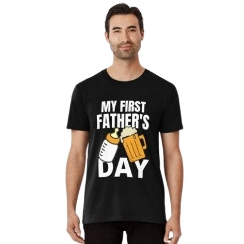 My First Fathers Day Premium T-Shirt