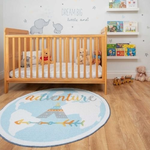 Round Adventure Camping Kids Mat