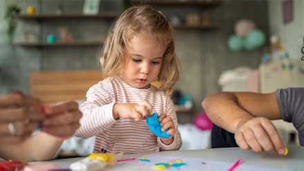 little-girl-playdough
