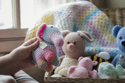 Homemade Crochet Animals second-hand toys