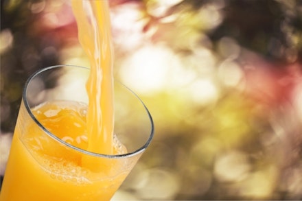 toddler drinks fruit juice orange juice