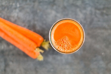 toddler drinks vegetable juice carrot juice