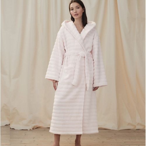 Unisex Hooded Ribbed Hydrocotton Robe