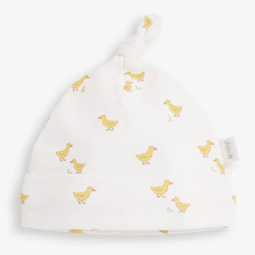 Duck Print Baby Hat