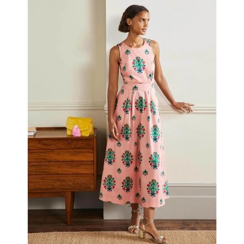 Elsa Back Detail Midi Dress