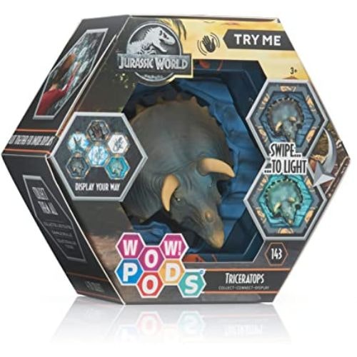Jurassic World Dinosaur Light-Up Bobble-Head Figure