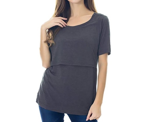 breastfeeding and nursing tops