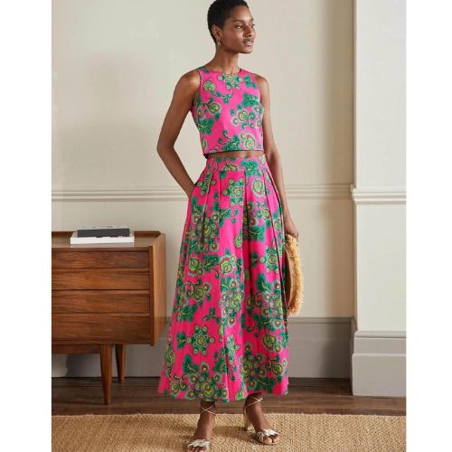 Scarlett Printed Midi Skirt
