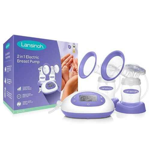 Lansinoh 2-in-1 Double Electric Breast Pump