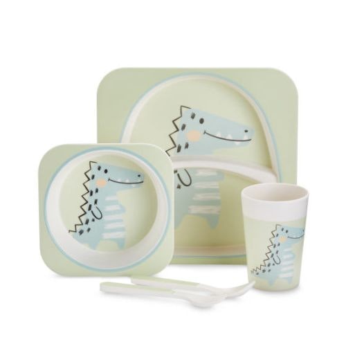 Children's Crocodile Dinner Set