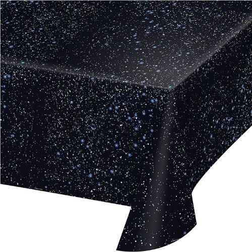 Outer Space Shining Star Plastic table cover