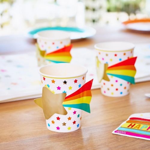 Shooting Star Paper Cups