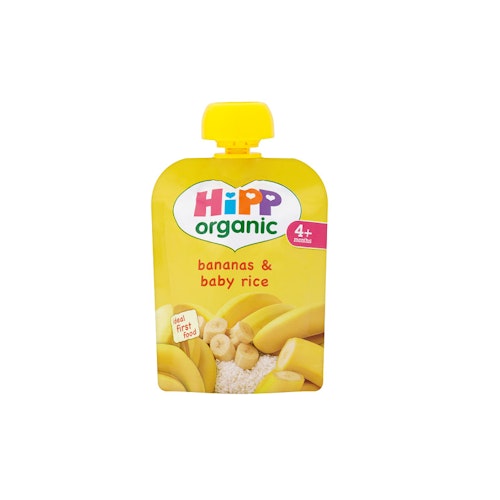 HiPP Bananas u0026 Baby Rice Pouch, £0.45