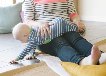 The Cat-Dog baby yoga
