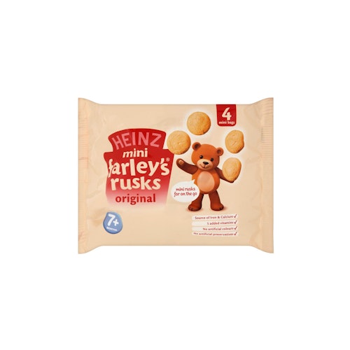 Heinz Mini Farley’s Rusks, £1.69 (4 x 33g)