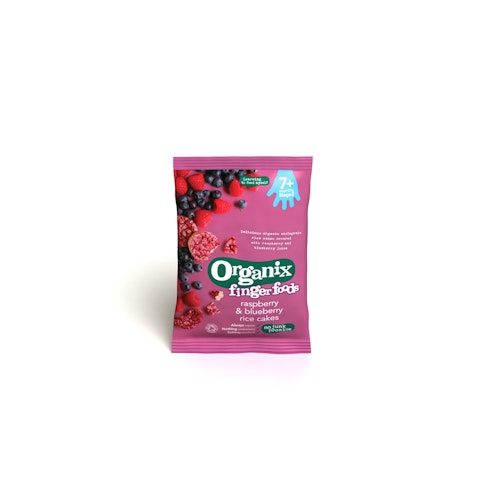 Organix Raspberry u0026 Blueberry Rice Cakes, £1.19