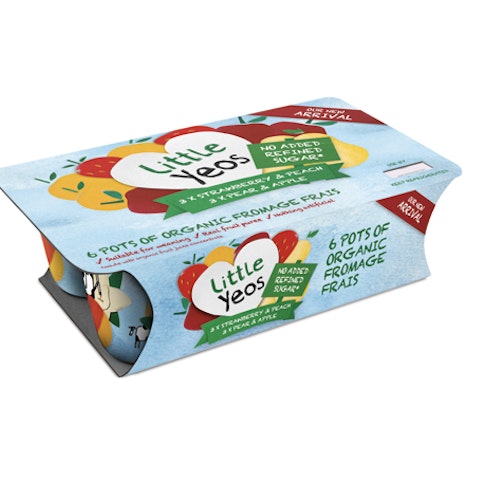 Yeo Valley Little Yeos Organic Fromage Frais, £1.79 for six