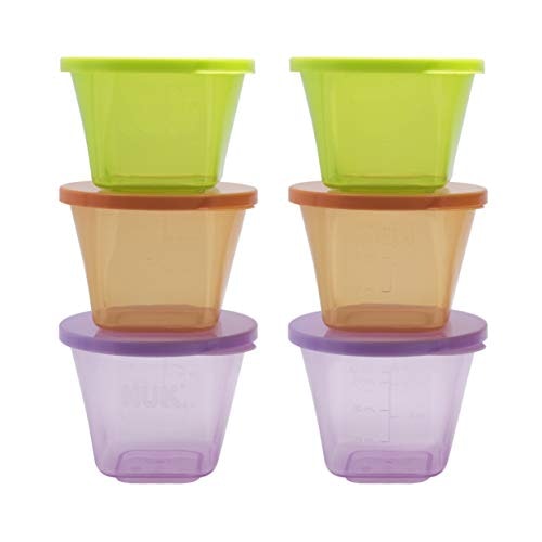 NUK Baby Stackable Food Storage Containers