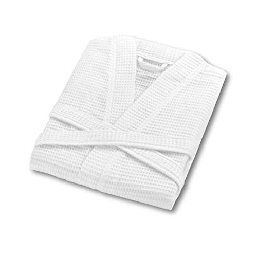 100% Turkish Cotton Waffle Bathrobe Unisex size Large