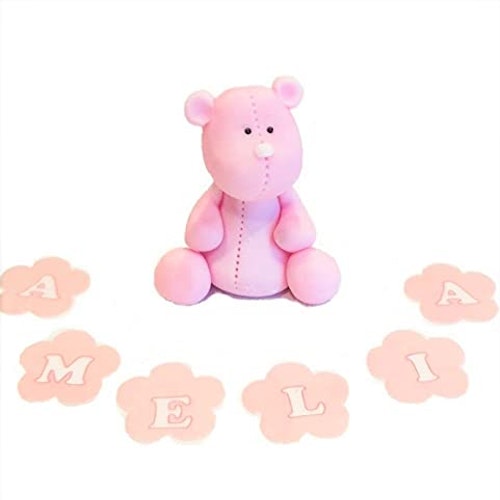 jncakes Edible Teddy Bear Cake Topper