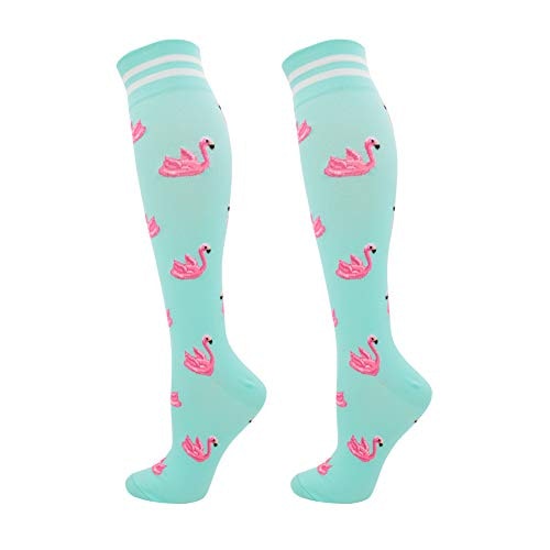 Fenglaoda flamingo compression socks